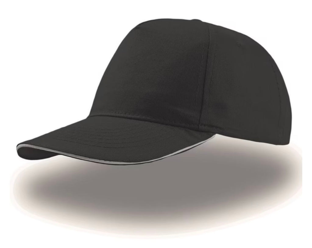 Classic Black Cap — clean minimal black baseball cap