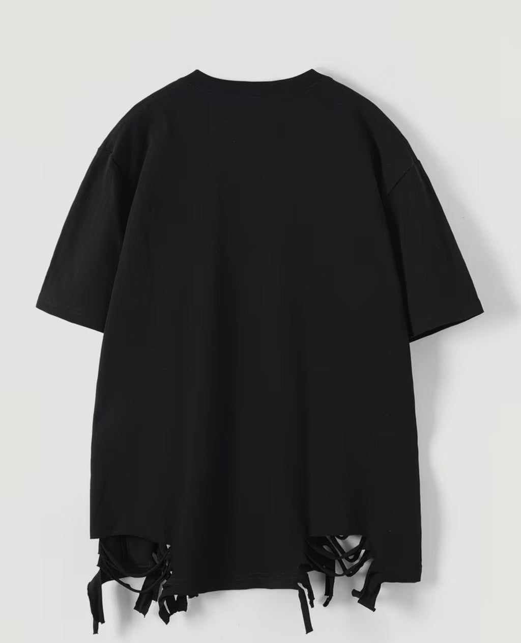 King of Pop Distressed Tee — back view