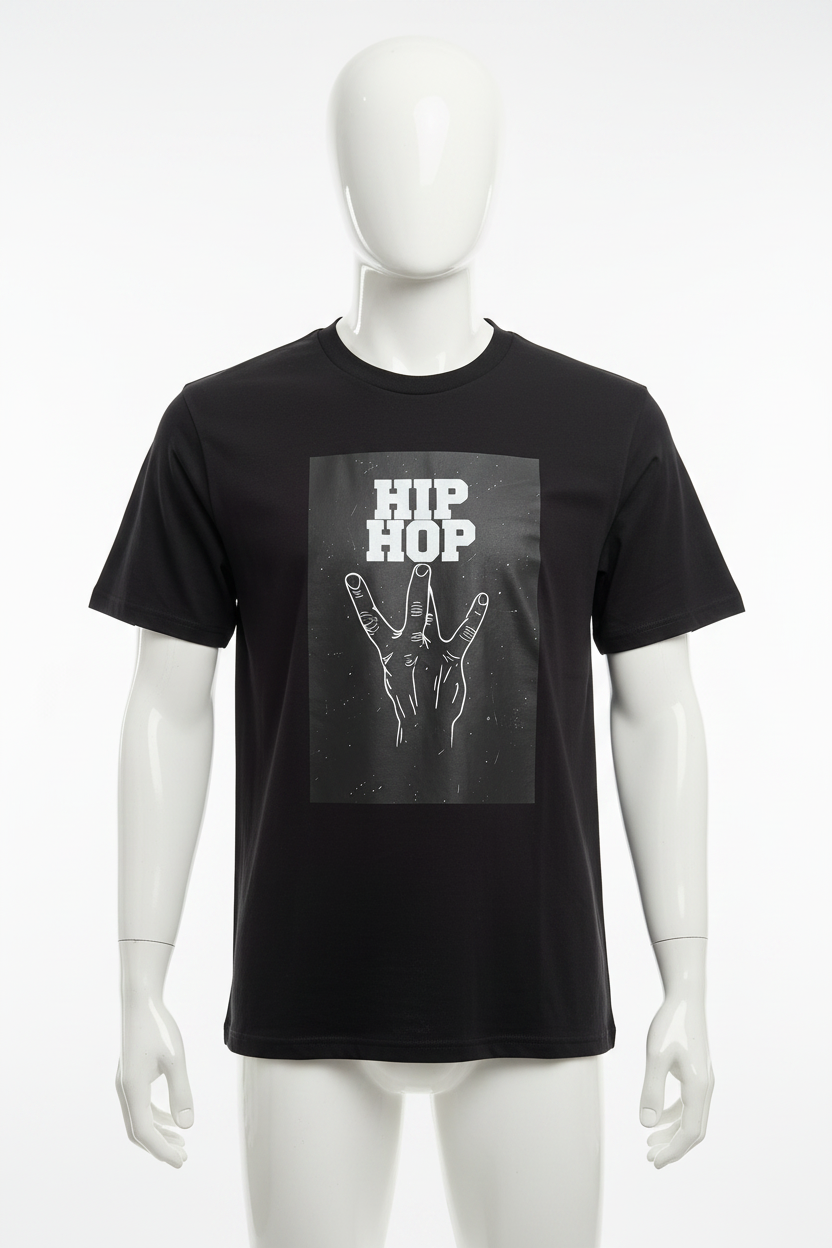 Hip Hop Tee on mannequin