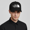 Only Techno Music Cap — close up on model