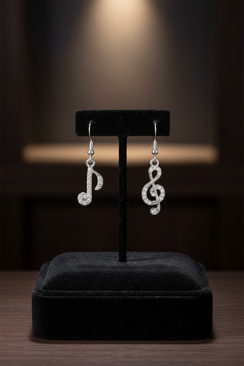 Music Note Earrings — витрина