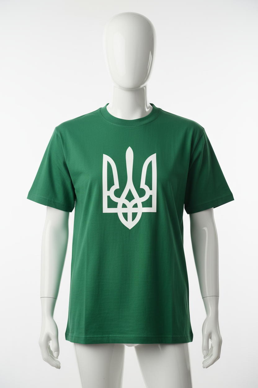 Ukraine Trident Tee on mannequin